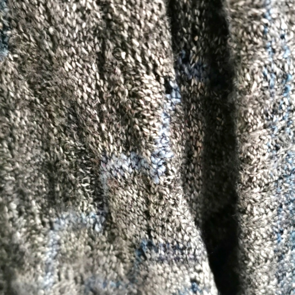 Buffalo David Bitton draped belted waterfall cardigan greybluelcolors 🍂. Size S - Picture 3 of 5